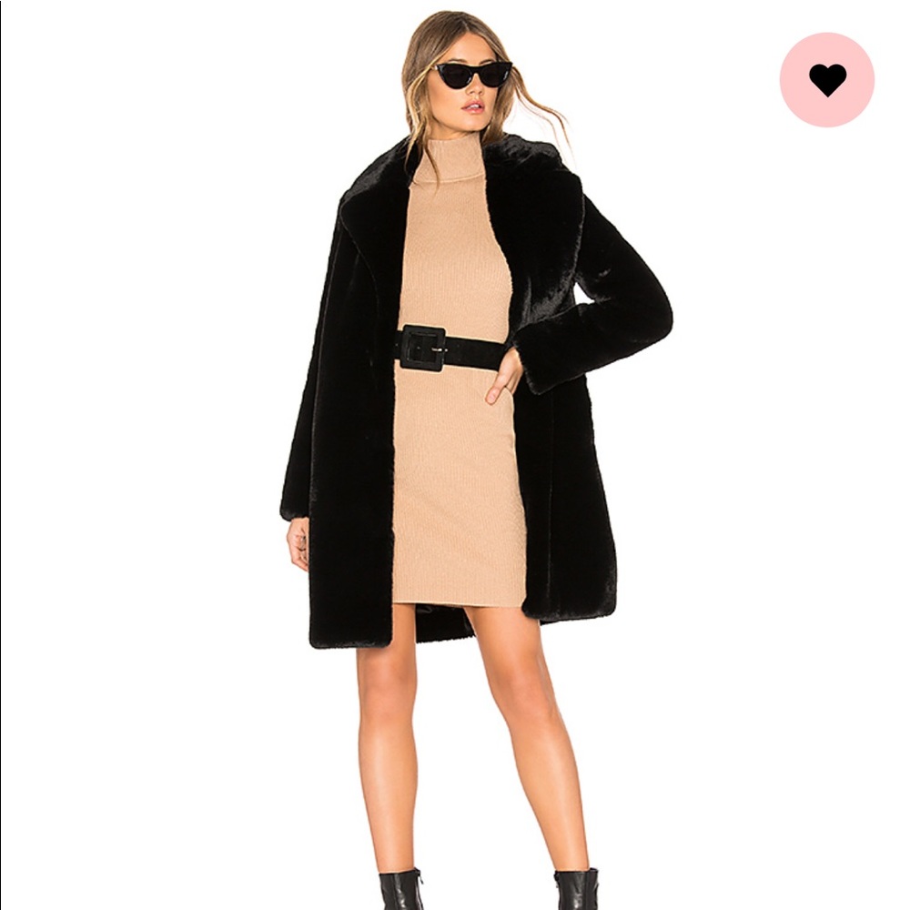 Revolve Lovers + Friends Faux Fur Coat